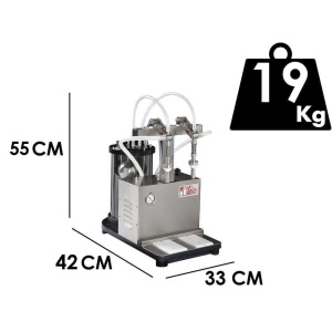 ULTRAFILLER 2 – Masina de Imbuteliere Sticle cu Vacuum, 2 Duze, 400+ Sticle/oră - Img 11