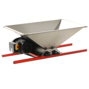 Zdrobitor Electric Mare din Inox pentru Fructe Fără Sâmburi si Struguri – Cuțite Inox, Role Nylon, 1500 kg/ora - Img 3