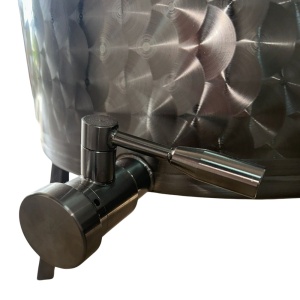 Cazan Tuica, Distilate 150 litri, inox AISI 304, cu robinet evacuare, Toscana Inox - Img 4