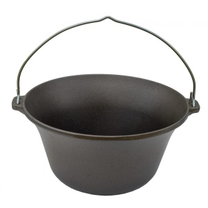 Ceaun din Fontă 10.8 L – Durabil și Versatil, Ideal pentru Gătit Tradițional