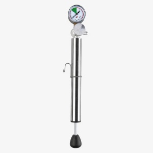 Pompa pneumatica pentru capac flotant cisterna inox cu manometru | Toscana Inox