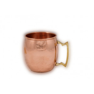 Set 2 cani cupru lucios 500ml pentru Moscow Mule, apa ayurvedica si cocktailuri - Img 3