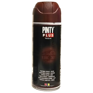 Spray Pintyplus Tech fier forjat rosu FJ825 400 ml, 2 in 1 grund epoxi si finisaj