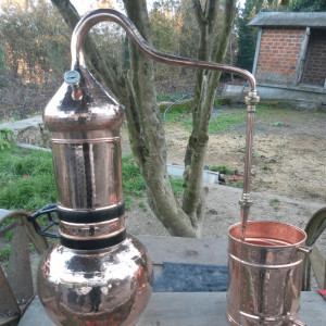 Cazan cu Coloana Distilare Uleiuri Esentiale, Bauturi Aromatice, 60 Litri - Img 8