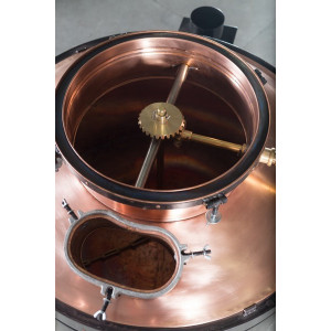 Cazan Tuica 200 Litri Exclusive Cupru 5mm cu Amestecator Electric Motorizat - Img 6