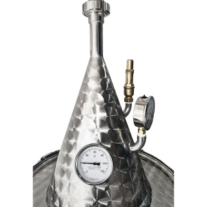 Cazan Tuica, Distilate 150 litri, inox AISI 304, cu robinet evacuare, Toscana Inox - Img 6
