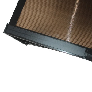 Copertina 100x150 cm din Policarbonat cu Panou Solar 3W si Senzor de Miscare - Img 7