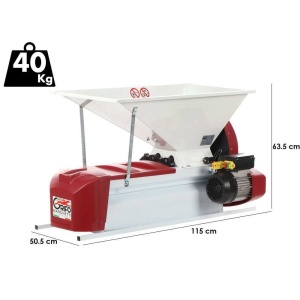 Desamburitor Zdrobitor de fructe, motor electric, 2 site din inox - Img 3