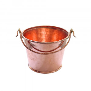Galeata din Cupru 10 Litri pentru Gheata Apa si Colectare Distilate Alma Cozinha