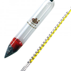 Glucometru mustimetru Guyot profesional 3 scale pentru vin 29cm