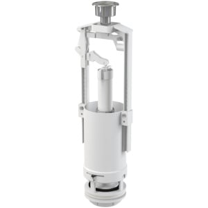 Mecanism WC cu buton Stop simpla actionare A2000-CHROM - Img 1