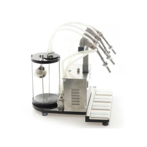ULTRAFILLER 4 Mix – Mașină de Umplere Vacuum 4 Duze Inox, Sticle Mari si Mici - Img 2