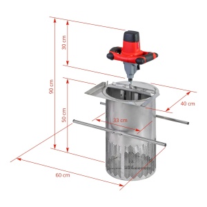 Zdrobitor Fructe si Legume cu Desamburitor, Motor Inclus - Img 2