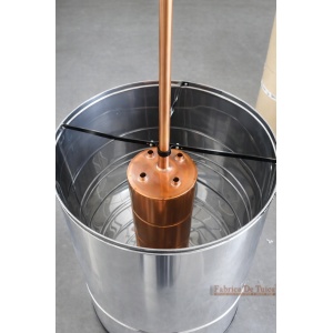 Cazan Tuica 160 Litri Exclusive 5mm + Amestecator Electric - Img 3