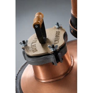 Cazan Tuica 300 Litri Exclusive 5mm Cupru, cu Amestecator Electric și Racitor 800L – Distilare Profesională - Img 6