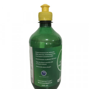 Dezinfectant Multisuprafete 500ml, formula speciala concentrata 0.1L la 5L, Antibacterian Covid-19 - Img 4