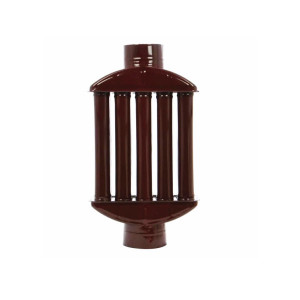 Recuperator de caldura emailat maro 120 mm, 120x500x0.4, pentru soba si semineu