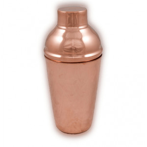 Shaker din Cupru pentru Cocktailuri cu Sita si Capac 550 ml - Img 2