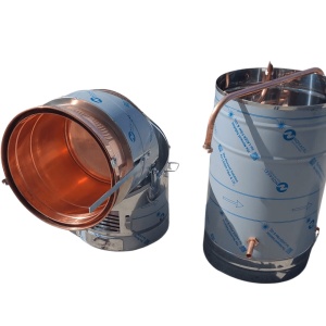 Cazan Tuica 120 Litri Meks, Basculant fara Amestecator - Img 10