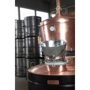 Cazan Tuica 200 Litri Exclusive, Cupru 5mm, Amestecator Electric Motoreductor - Img 7