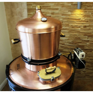 Cazan Tuica 350 Litri Exclusive 5mm Cupru, cu Amestecator Electric Motorizat - Img 6