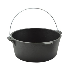 Ceaun Fontă cu Capac 7,2 L – Ideal pentru Gătit Tradițional - Img 2