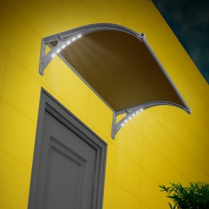 Copertina 100x120 cu senzor de lumina si panou solar pentru usa 7