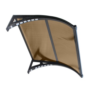 Copertina cu LED, 100x150 cm, Policarbonat, Panou Solar 3W, Senzor de Miscare