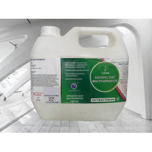 Dezinfectant Multisuprafete Bidon 3 Litri, formula speciala concentrata 0.1L la 5L, Antibacterian Covid-19 - Img 2