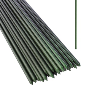 Set 10 araci Otel + PVC 1.8 x 210 cm, Suport pentru legume, rosii, castraveti, sera, solar, gradina - Img 4