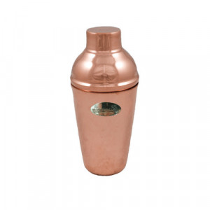 Shaker din Cupru pentru Cocktailuri cu Sita si Capac 550 ml