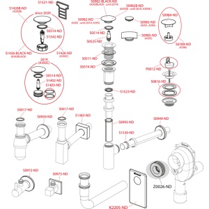 Sifon lavoar bronz-antic DN32 Alcaplast A400ANTIC - Img 3
