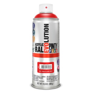 Spray Vopsea acrilica rosu flame, interior / exterior, ral 3000, 400 ml