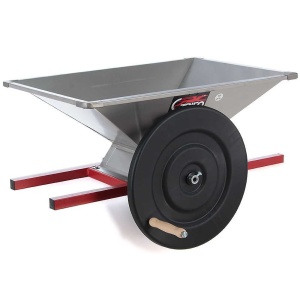 Zdrobitor Manual din Inox pentru Struguri – Role Nylon, Hopper 800×500 mm, 700 kg/ora - Img 3