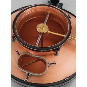 Cazan țuică 120 litri exclusive cupru 5mm amestecator electric 19145