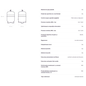 Filtru de apa cu osmoza inversa Aquaphor PRO 100 – Sistem complet de purificare - Img 4