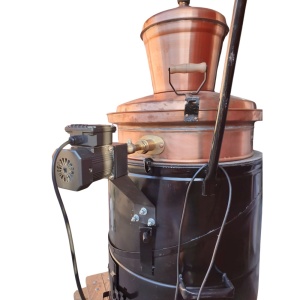 Pachet Promo Cazan 80 litri basculant + Kit Motoreductor + Alcoolmetru profesional + Suport alcoolmetru universal - Img 1