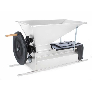 Zdrobitor și Desciorchinător Manual pentru Struguri – Capacitate 1000 kg/h - Img 4
