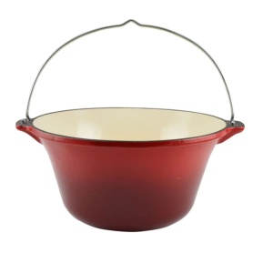 Ceaun Fontă Emailat 10.8 L – Ideal pentru Gătit Tradițional - Img 1