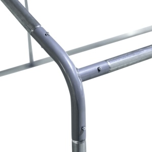 Cotet de gaini, pasari, pentru exterior 6 x 3 x 2 metri, otel galvanizat - Img 14