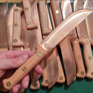 Cutit din cupru multifunctional pentru legume, fructe si gradinarit - Img 3