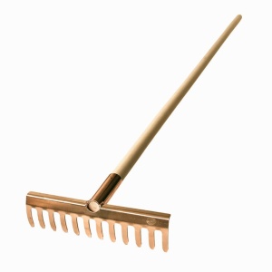 Grebla din cupru cu coada lunga din lemn de frasin, Bilka