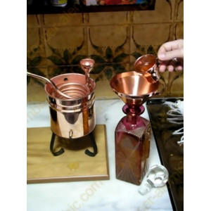 Palnie din Cupru marimea XL, diametrul de 23 cm pentru Distilate Premium - Img 4