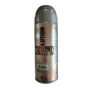 Spray PintyPlus Evolution metalic argintiu 400 ml