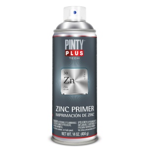 Spray primer zinc 99% Pintyplus Z169, 400 ml, anticoroziv, rezistenta 600°C