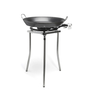 Suport pentru arzator gaz Paella, diametru reglabil 30–60cm, ajustabil pe inaltime - Img 3