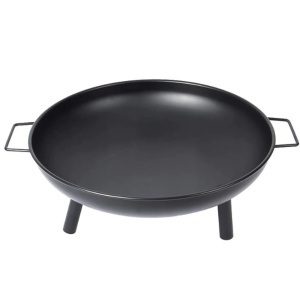 Vatra de foc metalica 60cm pentru terasa , cu picioare incluse - Img 4