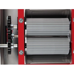 Zdrobitor Manual din Inox pentru Struguri – Role Nylon, Hopper 800×500 mm, 700 kg/ora - Img 5
