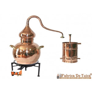 Arzator Gaz Paella, pentru Alambick si Cazane Tuica 25-35L Gaz, Diametru de 20 cm - Img 2