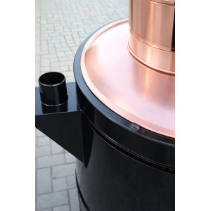 Cazan Tuica 300 Litri Exclusive 5mm Cupru, cu Amestecator Electric și Racitor 800L – Distilare Profesională - Img 4